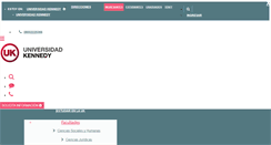 Desktop Screenshot of kennedy.edu.ar